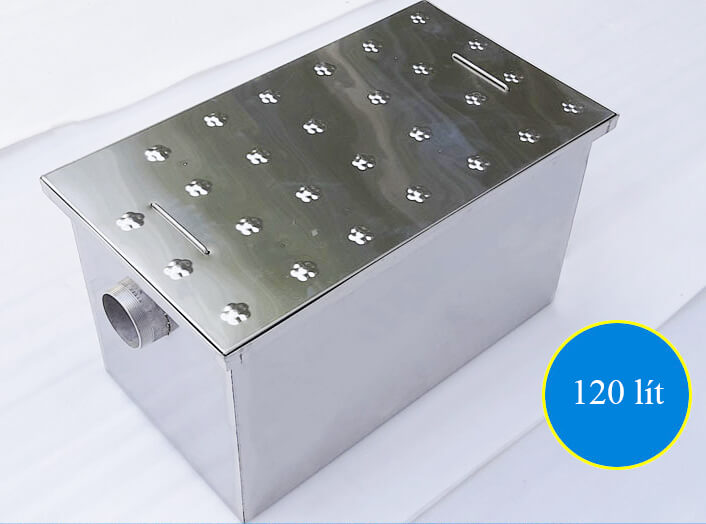 bể tách mỡ âm sàn 120 lít