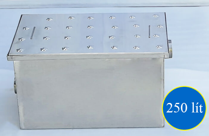 bể tách mỡ công nghiệp 250 lít