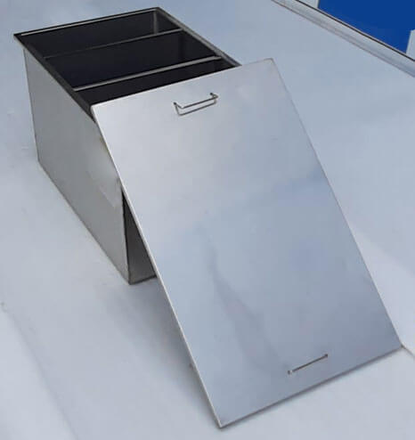 bể tách mỡ inox 120 lít