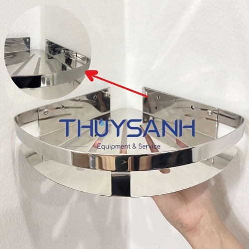 Giá để đồ đa năng 2 tầng các mặt áp sát vào tường