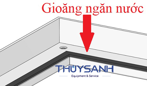 Gioăng cao su EPDM không độc hại với nguồn nước