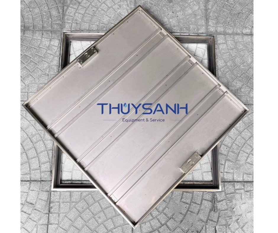 Nắp đậy bể nước ngầm làm từ nguyên liệu inox 304