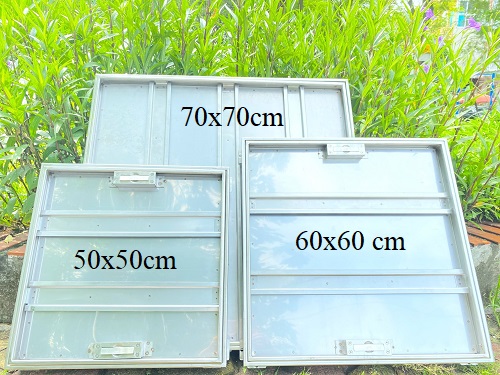 Hình ảnh thực tế nắp đậy bể nước ngầm