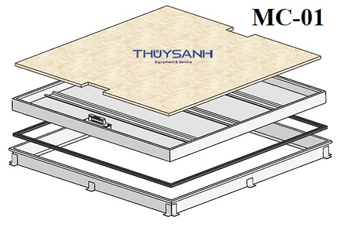 Nắp bể ngầm trong nhà chống nước, ngăn mùi