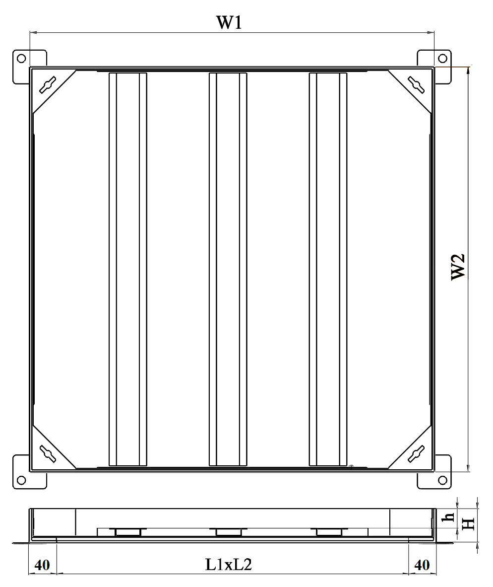 nắp bể nước ngầm MC-05 -2