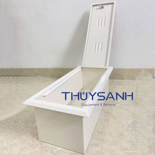 Hộp đồng hồ nước ngang dễ dàng đóng mở