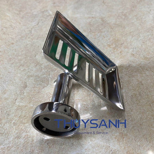 Kệ đựng xà phòng inox sáng bóng