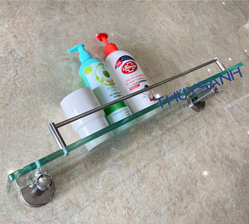 Kệ kính inox đơn giản, chất lượng và thẩm mĩ