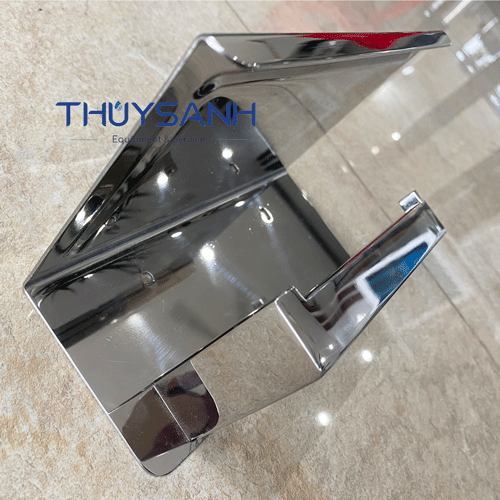 Lô giấy vệ sinh vuông TB0514 làm từ inox 304 