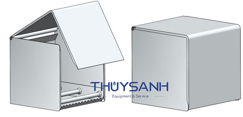 Thao tác đóng mở lô giấy dễ dàng