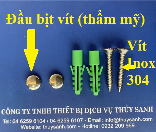 Đế âm lô giấy inox 304