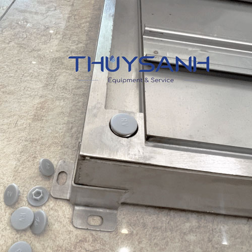 Nút bịt vẫn giữ được vẻ thẩm mĩ của nắp bể
