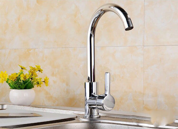 vòi rửa bát nóng lạnh inox 304