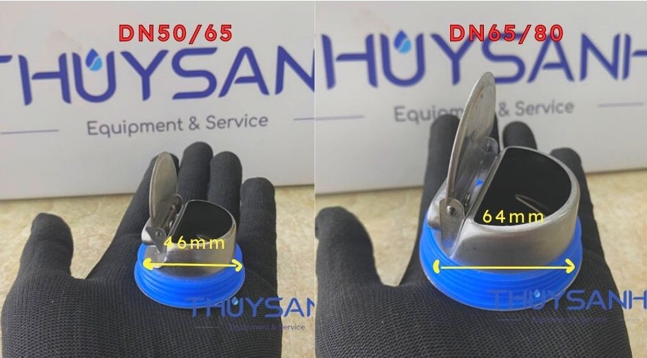 Van thoát nước 1 chiều kích cỡ nhỏ và trung bình