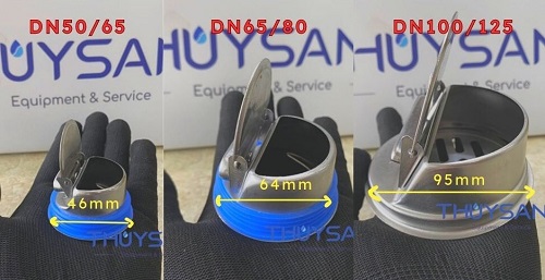 Van thoát nước 1 chiều đa dạng về kích thước