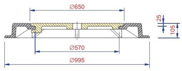 nắp hố ga thân tròn ts-gr1