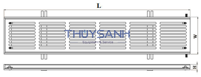 Nắp rãnh thoát nước GT-04 -1