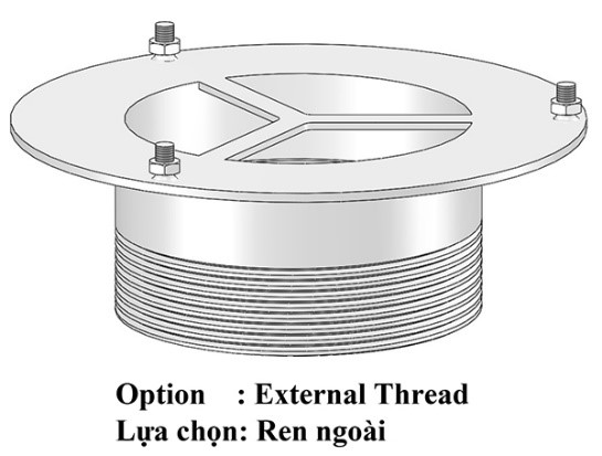quả cầu chặn rác inox R41 - 4