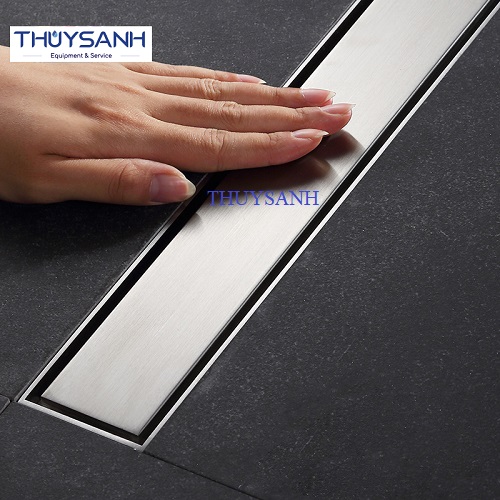 Ga thoát sàn dài chất liệu inox dày