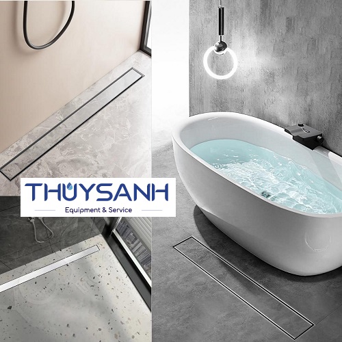 Các vị trí lắp đặt ga thoát sàn dài