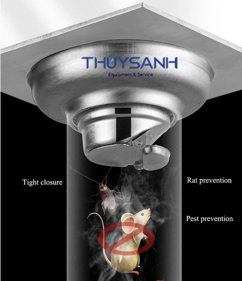 Thoát sàn 1 chiều, ngăn mùi, ngăn côn trùng