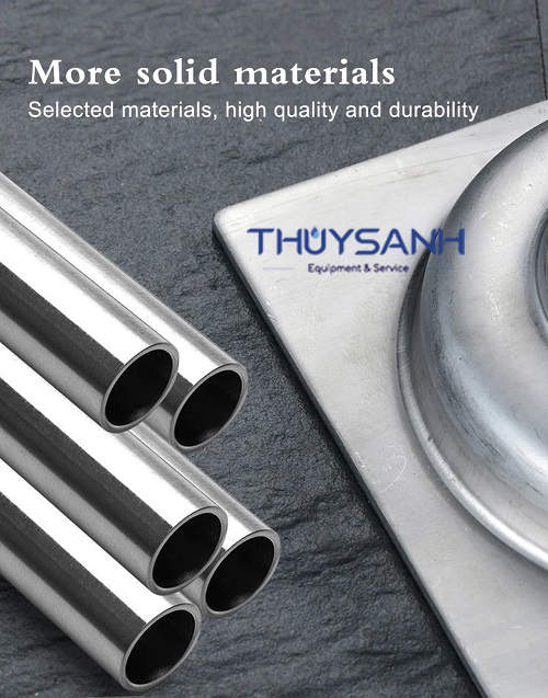 Thoát sàn làm từ chất liệu inox 304