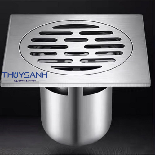 Thoát sàn lắp vào ống PVC D110