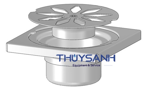 Thoát sàn D42 ngăn mùi bằng nước
