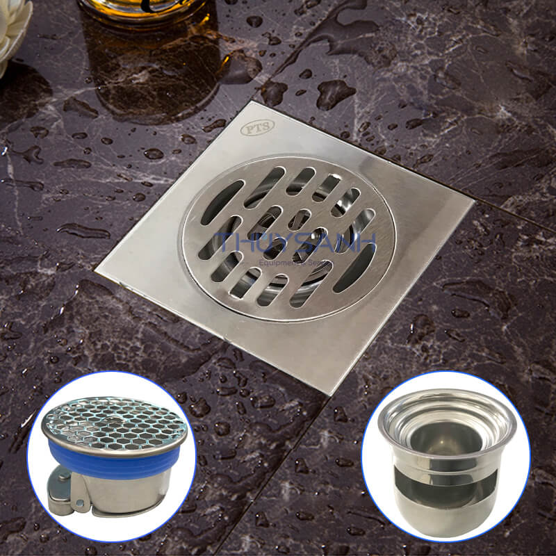 Phễu ngăn mùi hôi cống FD01ST-DN50/65 -4