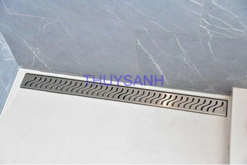 Lắp đặt thoát sàn dài inox 304