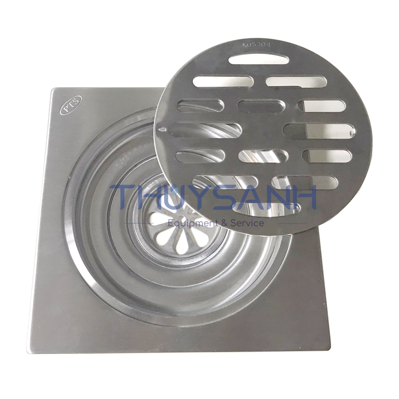 Phễu thoát sàn inox cao cấp FD02ST-DN50/65L -6