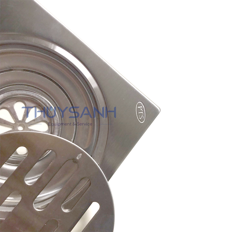 Phễu thoát sàn inox cao cấp FD02ST-DN50/65L -7