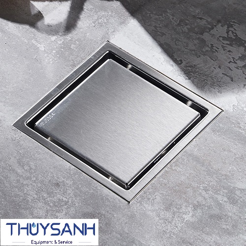 Bề mặt phễu thoát sàn khi hoàn thiện
