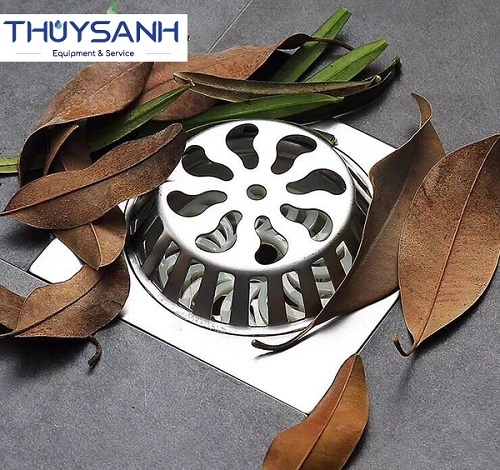 Thoát sàn mặt hình cầu chắn rác, thoát nước hiệu quả