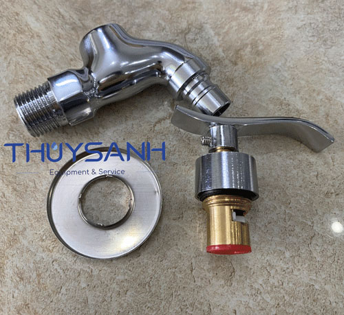 Vòi xả nước thiết kế dạng van xoay