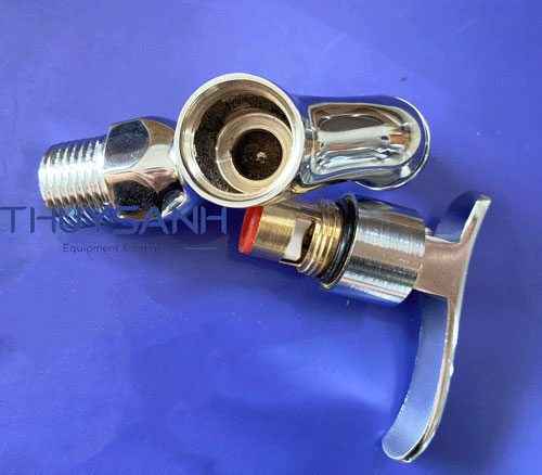Vòi có thể dể dàng tháo lắp các bộ phận để sửa chữa ,thay thế