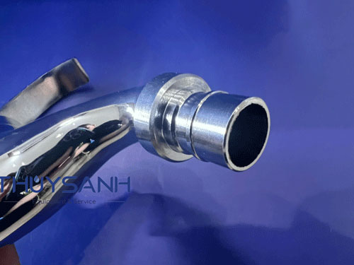 Đầu vòi thiết kiết giúp nước không bị bắn và hao phí