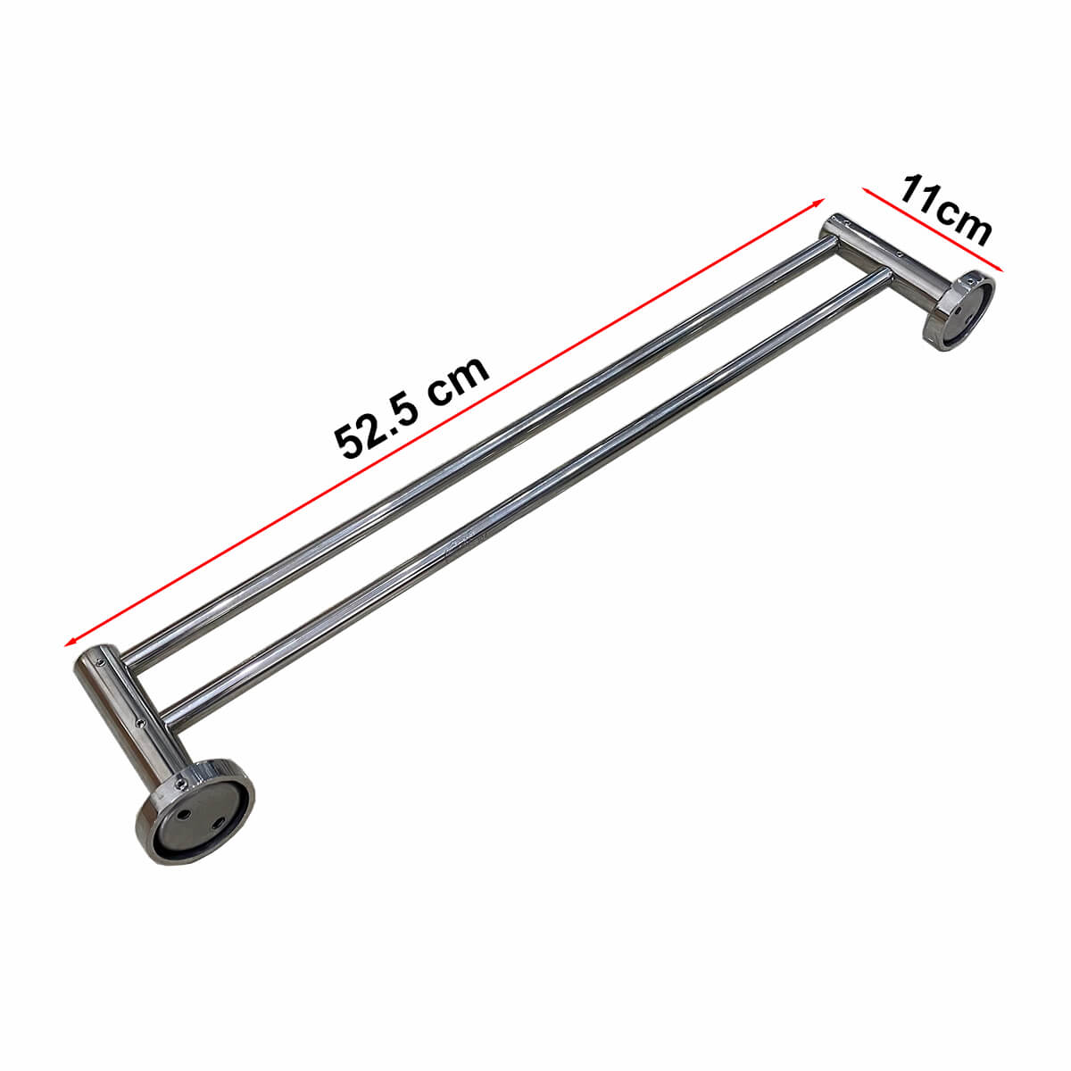 giá treo khăn nhà tắm đôi DT01V -1