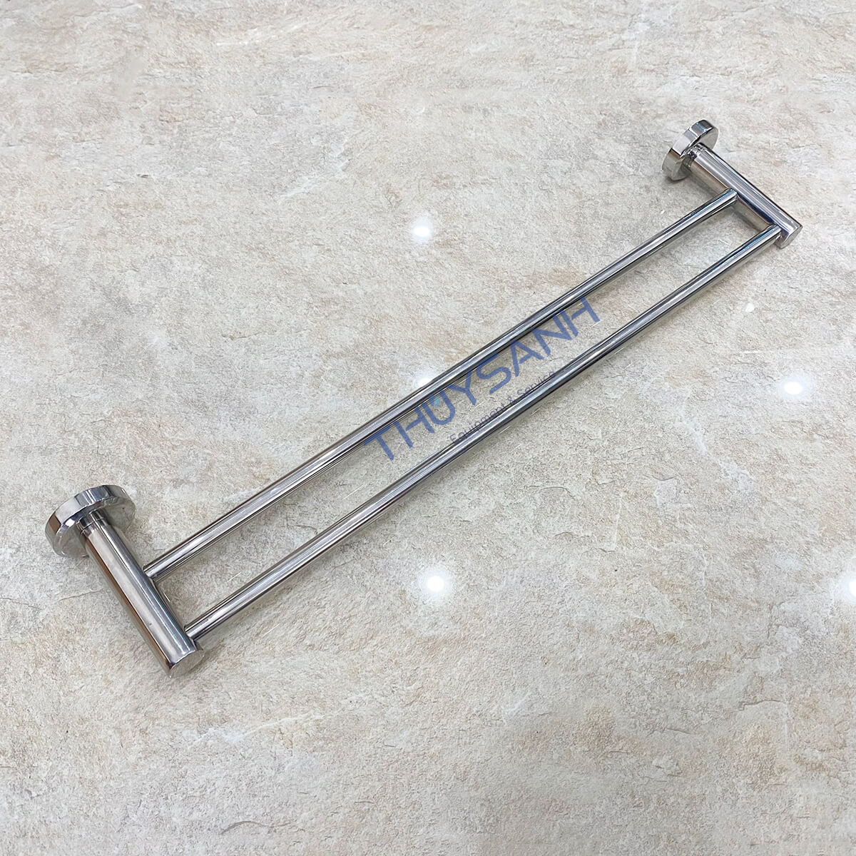 giá treo khăn nhà tắm đôi DT01V -3