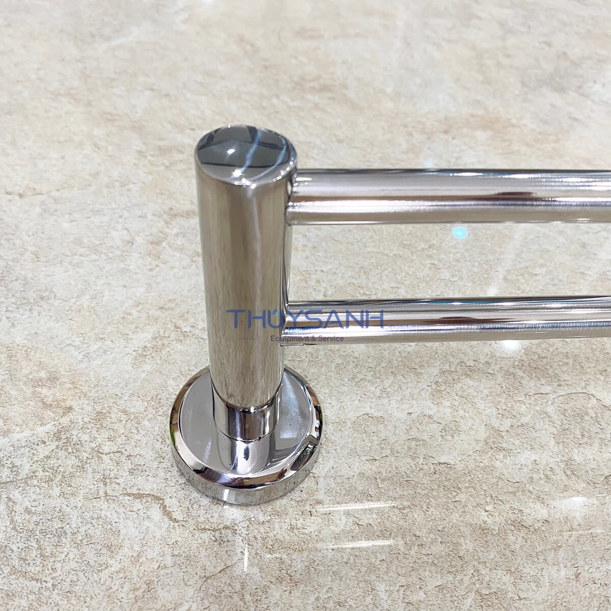 giá treo khăn nhà tắm đôi DT01V -5