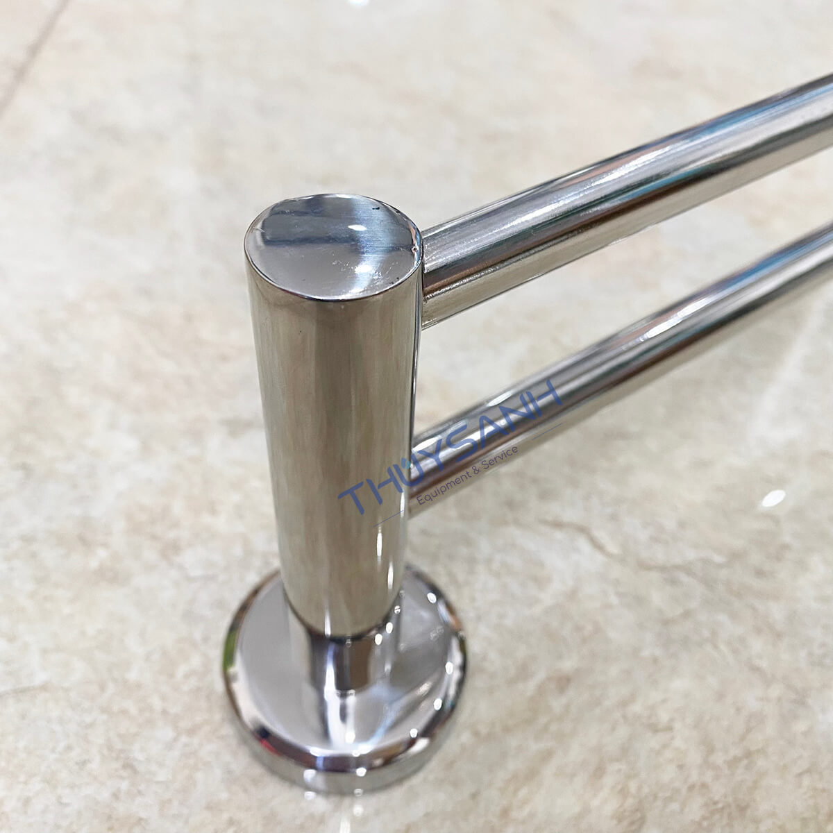 giá treo khăn nhà tắm đôi DT01V -10
