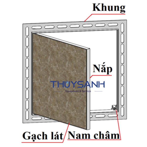 cửa thăm hộp kỹ thuật model ad-01 -2