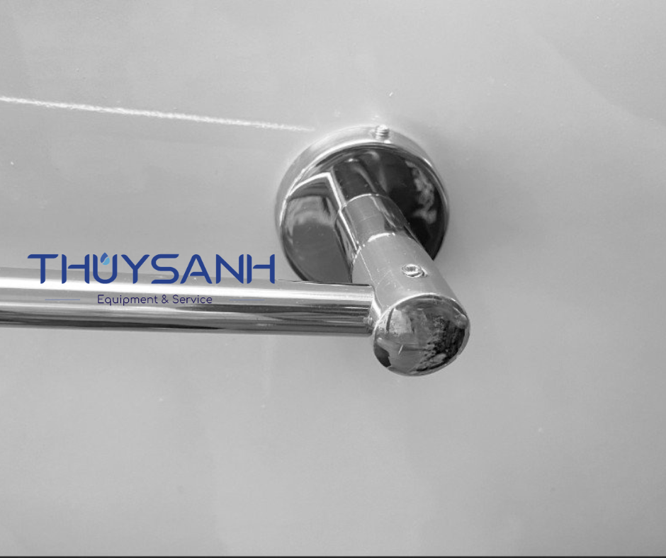 vắt khăn đơn inox 304 sáng bóng