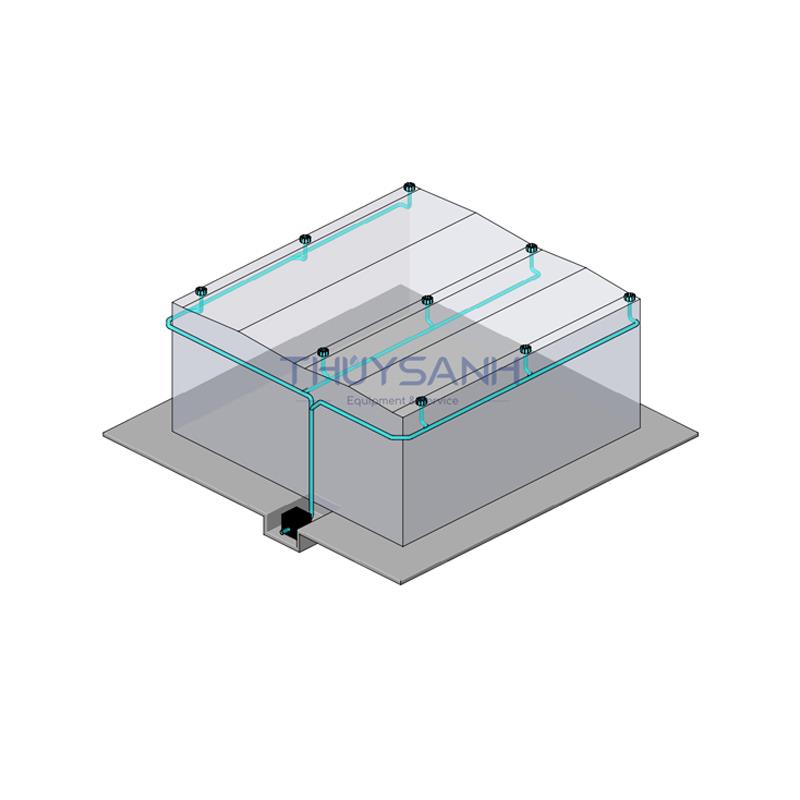 STRUCTURE OF SIPHONIC RAINWATER DRAINAGE SYSTEM