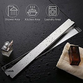 Ga thoát sàn loại dài inox 304.Rộng 100mm. Chiều dài theo yêu cầu. SG11-100