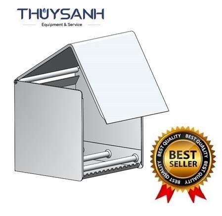 Lô giấy vệ sinh kín. Inox 304. Model TB16