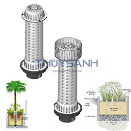 Phễu thu nước bồn hoa. Chống úng ngập. PD12